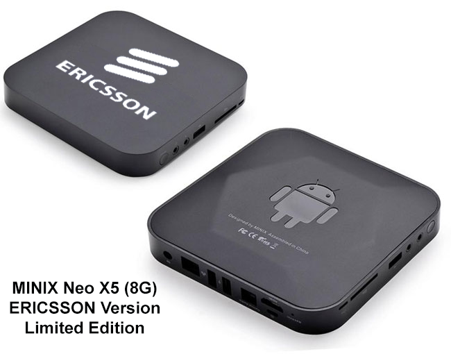 Minix Neo X5 - 8GB ERICSSON, Android box phiên bản đặc biệt, giá đặc biệt.