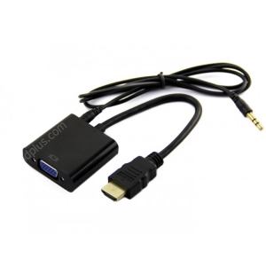 BỘ CHUỂN ĐỔI HDMI SANG VGA + AUDIO
