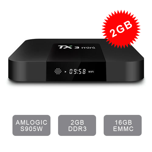 TANIX TX3 MINI ANDROID 8.0 TV BOX GIÁ RẺ 2GB RAM
