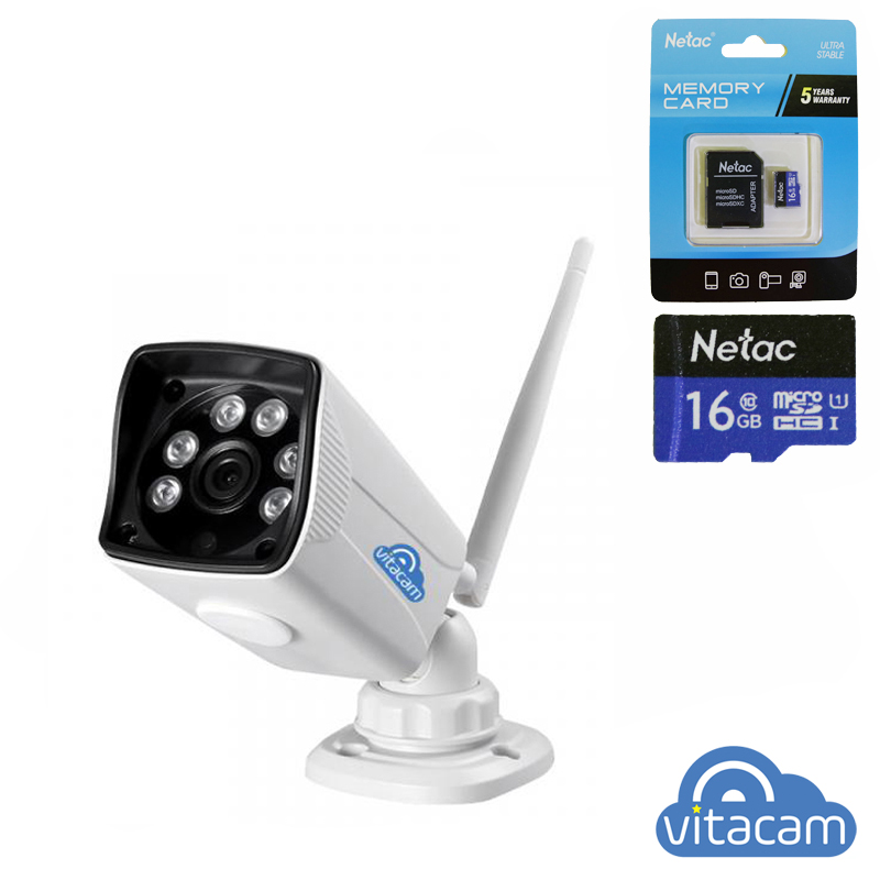 Camera IP Ngoài Trời Vitacam VB720 - 1.0Mpx chất lượng HD720P