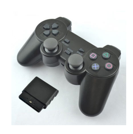 Tay game Wireless 2.4GHz 3 Trong 1 cho PS2 PS3 PC - Hue HDplus