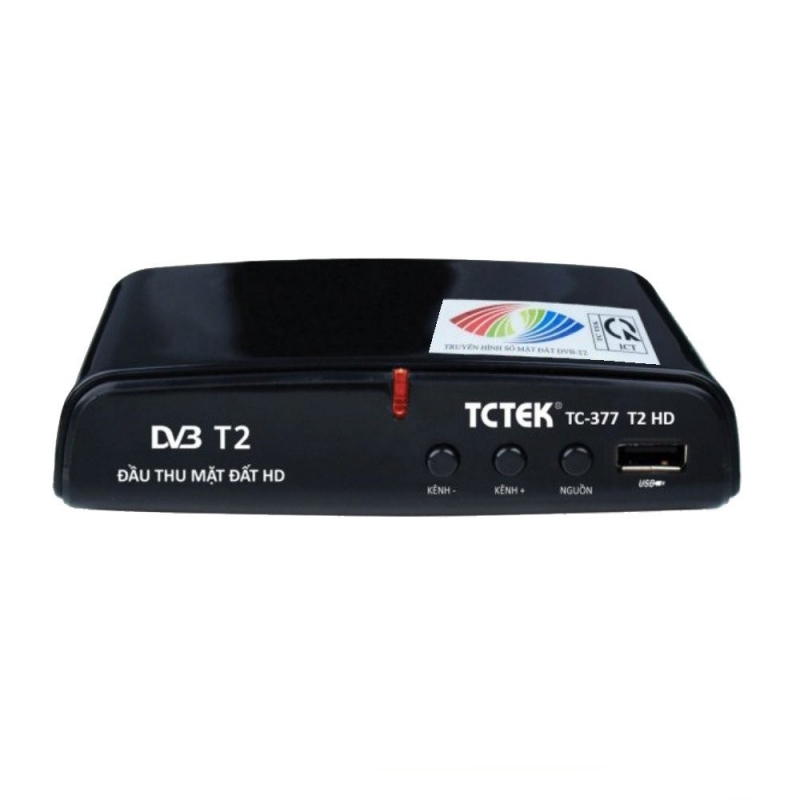 Đầu thu DVB T2 TCTEK Model TC-377