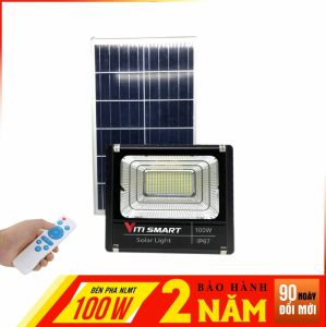 Đèn pha năng lượng mặt trời sân vườn VITISMART - 100W