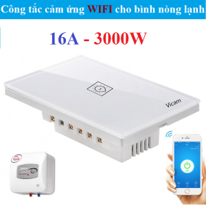 Công tắc cảm ứng wifi 16A 3000W cho bình nóng lạnh