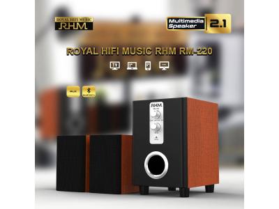 Loa vi tính 2.1 Royal Hifi Music RHM RM-220