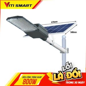 Đèn năng lượng mặt trời công trình VITI SMART công suất 800W