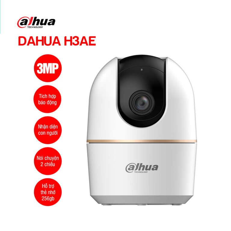 Camera Hero A1 3MP Dahua (DH-H3AE) | Quay 360°, Đàm Thoại 2 Chiều