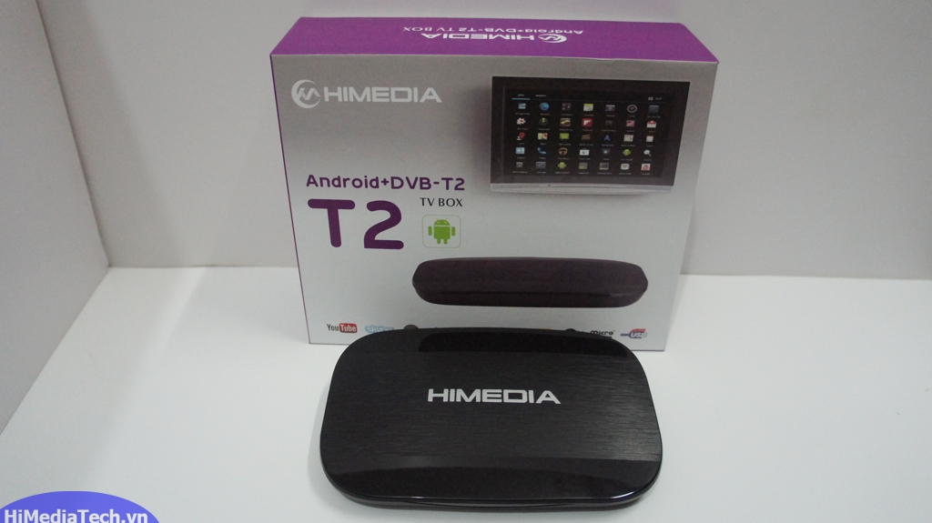 [Review] Chiếc HIMEDIA T2 - Android Box Tích Hợp Đầu Thu DVB T2 - Xem hơn 40 kênh Truyền hình không cần internet